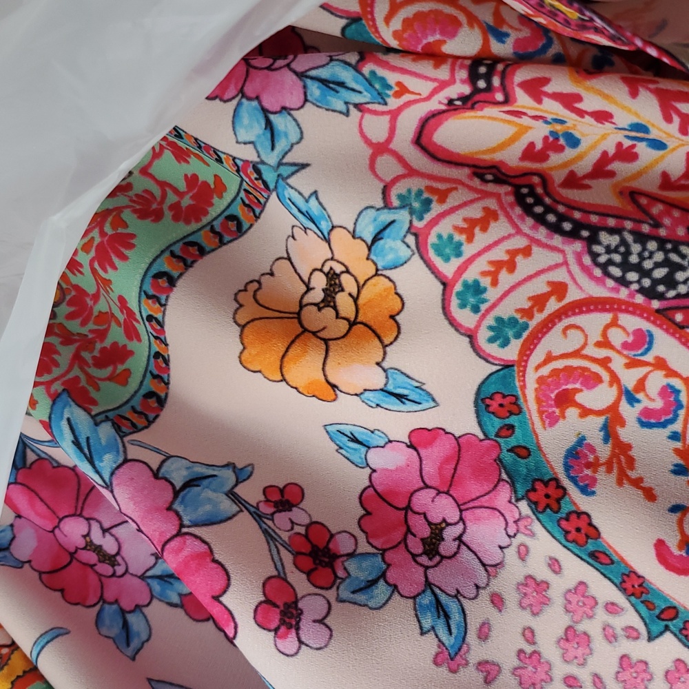 Tabitha Webb Floral Paisley Tank Small Lined Excellent Condition - Picture 4 of 9